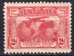 Australie 1931 Vol Transocean De  Kingsford Smiths  Yvert 75 * Air Mail ** Neuf Avec Charniere - Neufs