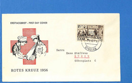 Saar 1956 Lettre FDC De Saarbrücken (G9277) - FDC