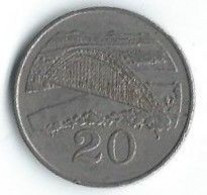 M504 - ZIMBABWE - 20 CENTS 1996 - Zimbabwe