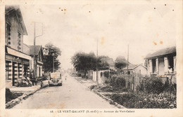 93 Vert Galant Tremblay En France CPA Avenue Du Vert Galant Cachet 1947 Vieille Voiture Auto Automobile - Tremblay En France