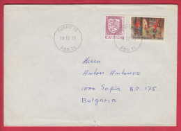 177622 / 1979 -  Rampant Lion , WEIHNACHTEN 1979 , ZWERGE FUTTERN PFERD , Finland Finlande Finnland Finlandia - Storia Postale