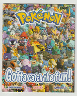 Brochure-leaflet: Nintendo 64 - Game Boy Color POKÉMON 1999 - Nintendo Game Boy