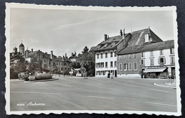 Aubonne Strassenansicht/ Oldtimer Auto - Aubonne