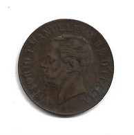 2250l: 2 Centesimi Vittorio Emmanuel 1861 - Austrian Administration