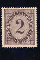 STAMPS-PORTUGAL-TELEGRAPH-UNUSED-MH*-SEE-SCAN - Ongebruikt