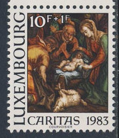 Luxemburg Luxembourg 1983 Mi 1088 YT 1038 SG 1121 ** Adoration Of The Shepherds, Lucas Bosch / Anbetung Der Hirten - Tableaux