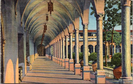 Florida Sarasota Ringling Art Museum Archway Along Inner Court Curteich - Sarasota