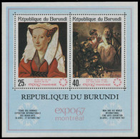 BL20** - Exposition De Montréal Tableaux / Schilderijen Tentoonstelling Te / Gemäldeausstellung In - Montreal - BURUNDI - 1967 – Montreal (Canada)