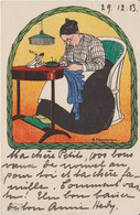 KLEINHEMPEL - Femme Couturière - Circulée Le 31/12/1903 - Bon état - Kleinhempel