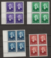 1946 MNH Norwegen, Mi 315-318 Postfris** - Unused Stamps