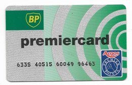 BP United Kingdom, Gas Stations Rewards Magnetic Card, # Bp-4  NOT A PHONE CARD - Oil