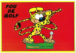 BD - Autocollant - Vico - Marsupilami - Fou De Golf - [Disney] - Stickers