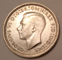 ..AUSTRALIE....THREE PENCE..1947    .....ARGENT .....ETAT SUP - Victoria