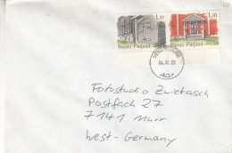 Finlande - Lettre De 1980 - Oblitération Sev.... - Batiments - Storia Postale