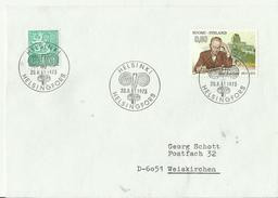 Finnland Cv Fdc 1973 - Brieven En Documenten