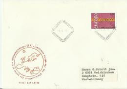 Finnland Cv Fdc 1971 Europa - Brieven En Documenten