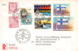 FINLAND - REGISTERED MAIL 1978 HETTA > LICHTENAU/DE / PR209 - Brieven En Documenten