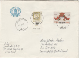 FINLANDIA - FINLAND - SUOMI - 1980 - Kouvolan Postimerkkikerho 1945 - Viaggiata Da Kouvola Per Eutin, Germany - Brieven En Documenten