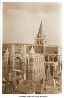 Rochester - Cathedral From The Castle - Rochester