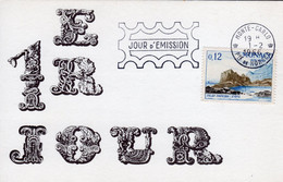 JOUR D'EMISSION - PALAIS PRINCIER XVIII Siècle 0,12 - Covers & Documents