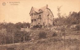 CPA Trois Ponts - Le Chateau - Albert - Photo Belge Lumiere Boitsfort - Trois-Ponts