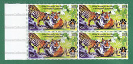 INDIA 2022 Inde Indien - 2nd INTERNATIONAL TIGER FORUM 1v MNH ** Block - Tigers, Big Cats Of Prey, Animals, Conservation - Hojas Bloque