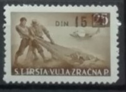 Trieste Zone B Yougoslave 1949 / Yvert Poste Aérienne N°14 / ** - Poste Aérienne