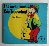 MINI LIVRE HACHETTE 58 1965 Disney Les Inventions De Géo Trouvetout - Hachette