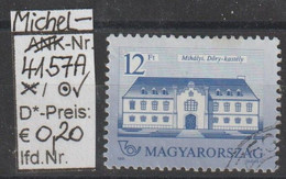 1991 - UNGARN -  FM/DM "Schlösser - Döry,Mihaly"  12 Ft Mehrfärbig - O Gestempelt - S.Scan (hu 4157Ao) - Used Stamps