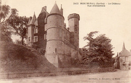 - 72 - MONTMIRAIL (Sarthe) - Le Château, Vue D'ensemble - Scan Verso - - Montmirail