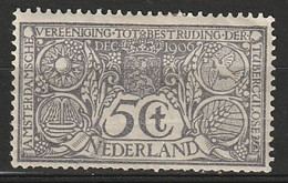 1906 Tuberculose NVPH 86 Ongestempeld  See Description - Unused Stamps