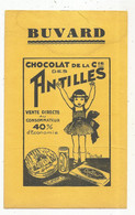 Buvard , CHOCOLAT DE LA Cie DES ANTILLES., Frais Fr 1.75 E - Lebensmittel