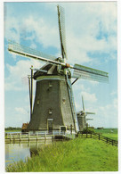 Leidschendam: Driegang Van De Driemanspolder; 8-kantige Rieten Poldermolen  (Nederland/Zuid-Holland) - Moulin/Mill/Mühle - Leidschendam