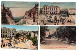 Algérie --  CONSTANTINE ---  Lot De 12 Cartes  Dont  Animées ...scannées Recto-verso...........à Saisir - Constantine