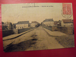 Carte Postale. Maine Et Loire 49. Châteauneuf Sur Sarthe. Entrée De La Ville - Chateauneuf Sur Sarthe