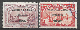 Portugal 1924 - VINHETAS - Vasco Da Gama - Set Completo - Gebruikt