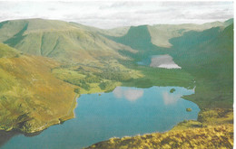 CRUMMOCK WATER AND BUTTERMERE, CUMBRIA, ENGLAND. USED POSTCARD   C5 - Buttermere