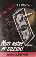 J  P  CONTY - Nuit Noire Pour Mr Suzuki -  Espionnage - Editions Fleuve Noir Numéro  497 - Fleuve Noir