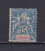 DIEGO SUAREZ 1893 TIMBRE N°43 NEUF AVEC CHARNIERE - Ungebraucht