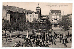 Le Chambon Feugerolles - Place De La Mairie   - CPA°Rn - Le Chambon Feugerolles