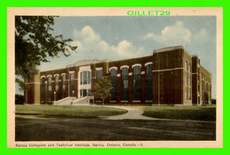 SARNIA, ONTARIO - SARNIA COLLEGIATE AND TECHNICAL INSTITUTE - PECO - - Sarnia