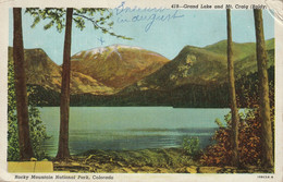 Colorado Rocky Mountains Grand Lake And Mount Craig - Rocky Mountains