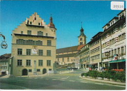 Sursee - Stadtpartie Mit Rathaus Und Pfarrkirche - Sursee