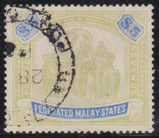 Federated Malaya States   .      SG  .     50  (2 Scans)     ,     O      .       Cancelled - Federated Malay States