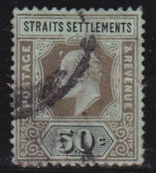Straits  Settlements      .      SG  .    164        .  O          .     Cancelled - Straits Settlements