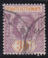 Straits  Settlements      .      SG  .    207        .  O          .     Cancelled - Straits Settlements