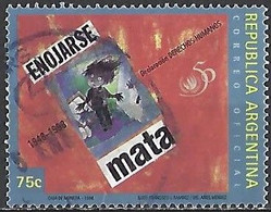 Argentina 1998 - Mi 2457 - YT 2072 ( Universal Declaration Of Human Rights ) - Gebraucht