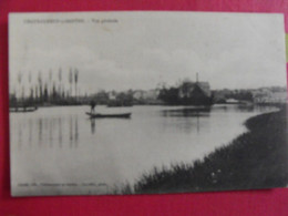 Carte Postale. Maine Et Loire 49. Châteauneuf Sur Sarthe. Vue Générale. Barque - Chateauneuf Sur Sarthe