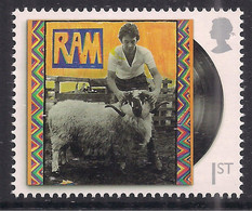 GB 2021 QE2 1st Paul McCartney ' Ram ' Umm SG 4518 ( R180 ) - Neufs