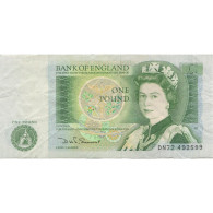 Billet, Grande-Bretagne, 1 Pound, Undated (1978-84), KM:377b, SUP - 1 Pound